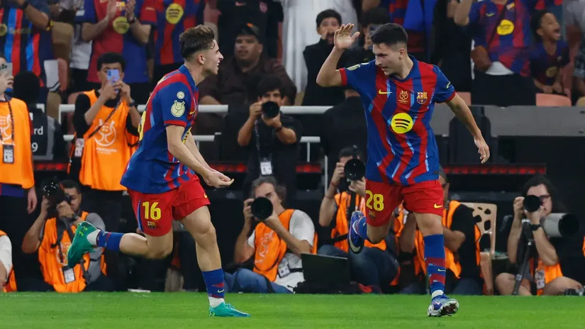 Fermin Lopez i Roni Bardagđi (Barselona)